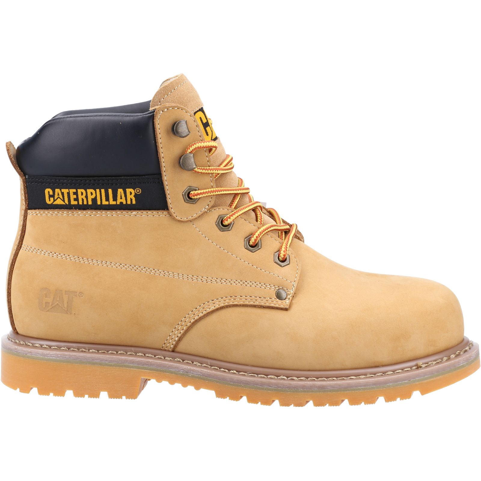 Men's Caterpillar Powerplant St Hro Sra Work Boots Orange Ireland DTKA54602